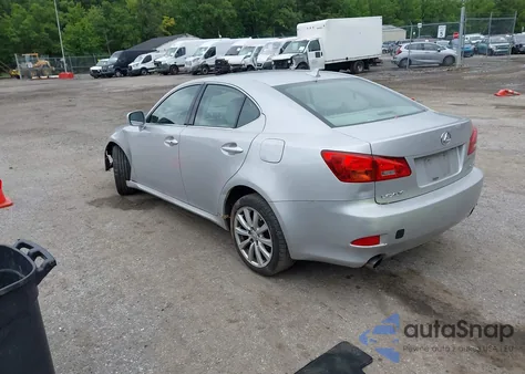 2007 Lexus Is 250 from USA, damaged, VIN JTHCK262475012188